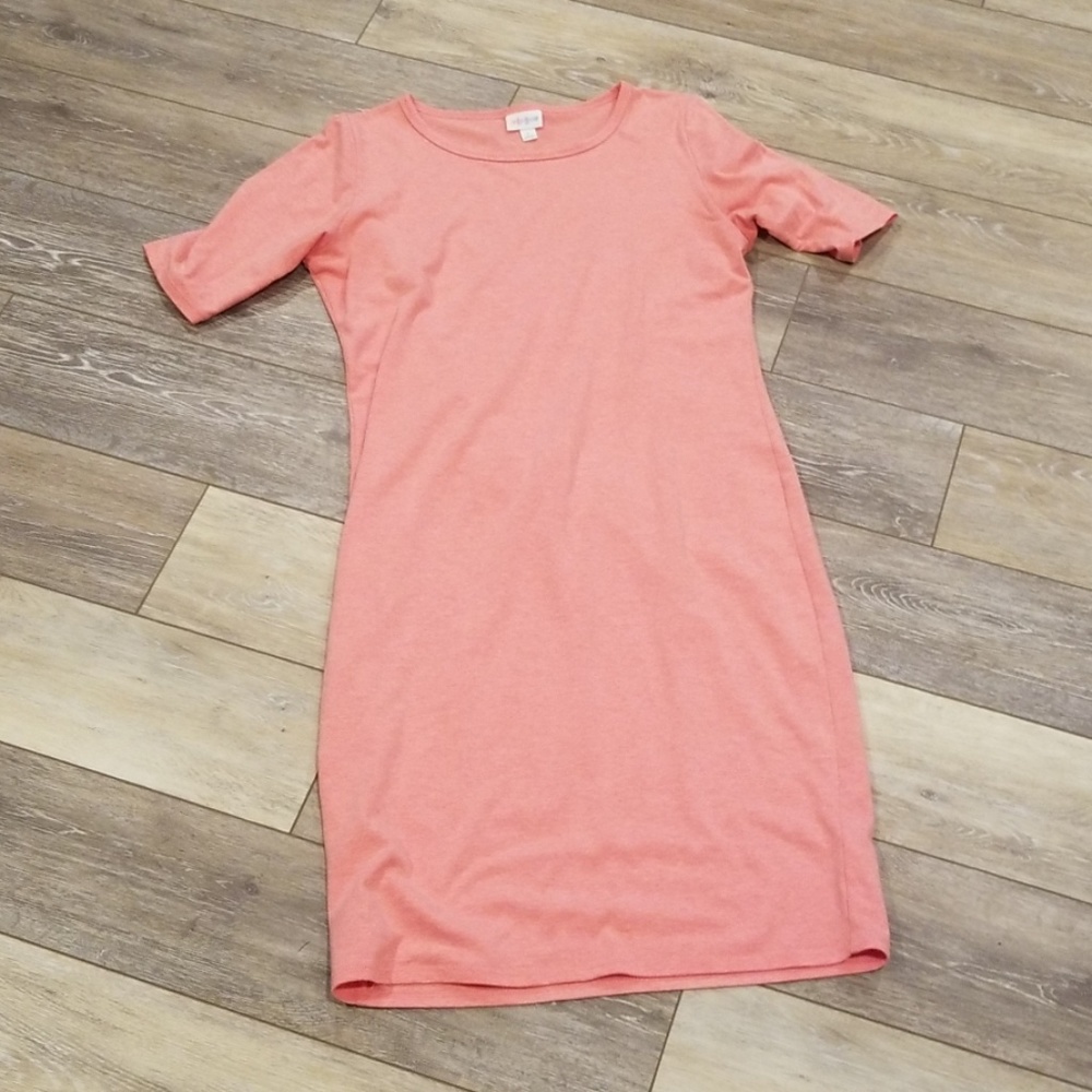 Coral / Pink lularoe julia dress